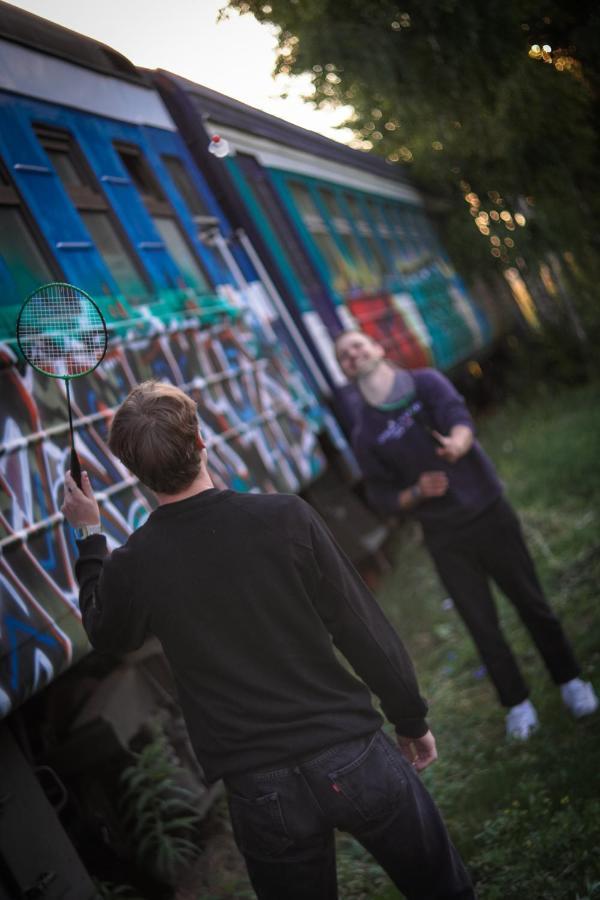 Railrooms Traincar Hostel Tallin Exterior foto